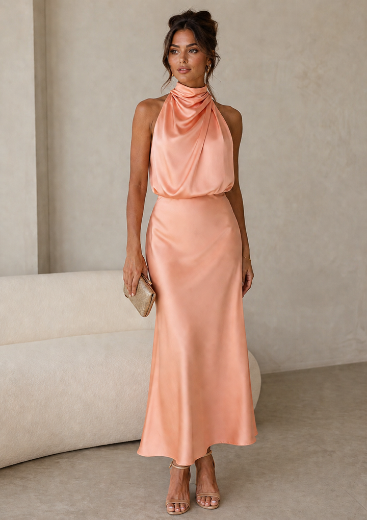 Sylvia | Draped Dress
