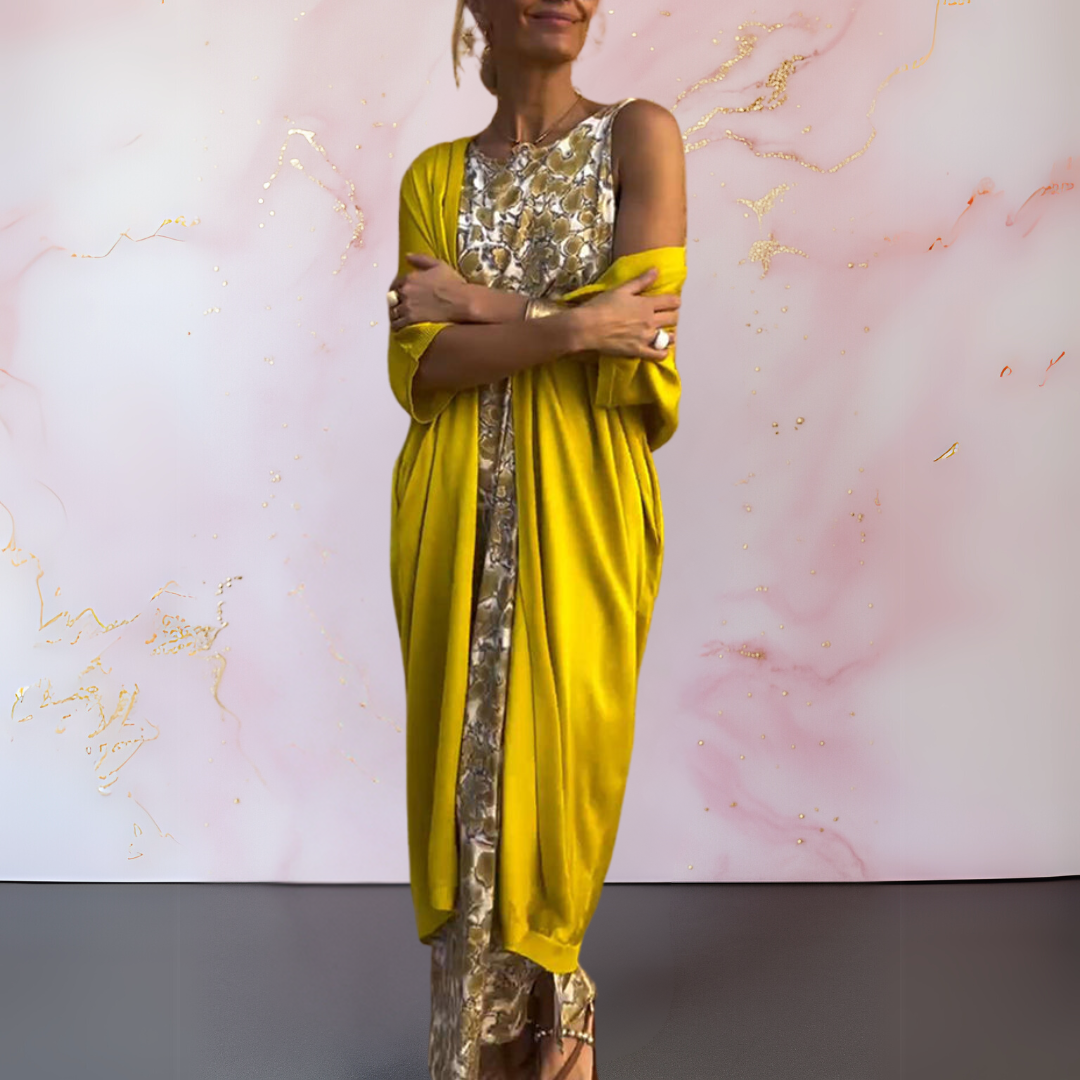 Diana | Elegant Dress with Cardigan