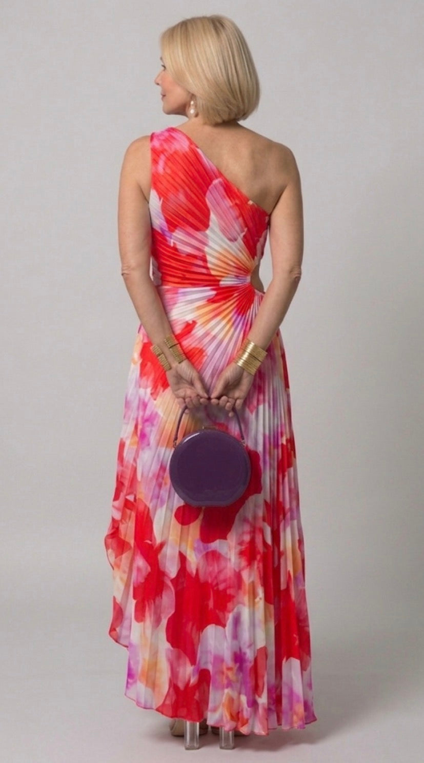 Donna | Pleated One-Shoulder Dress
