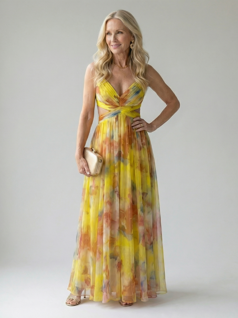 Claire | Soft Wrap Maxi Dress