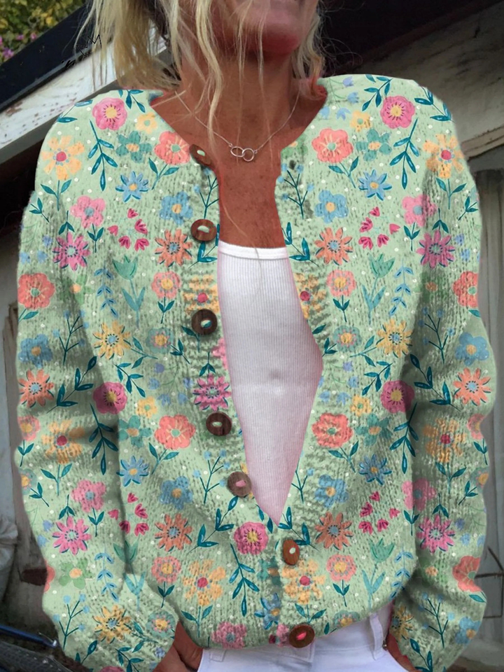 Foxfield | Vintage Floral Cardigan