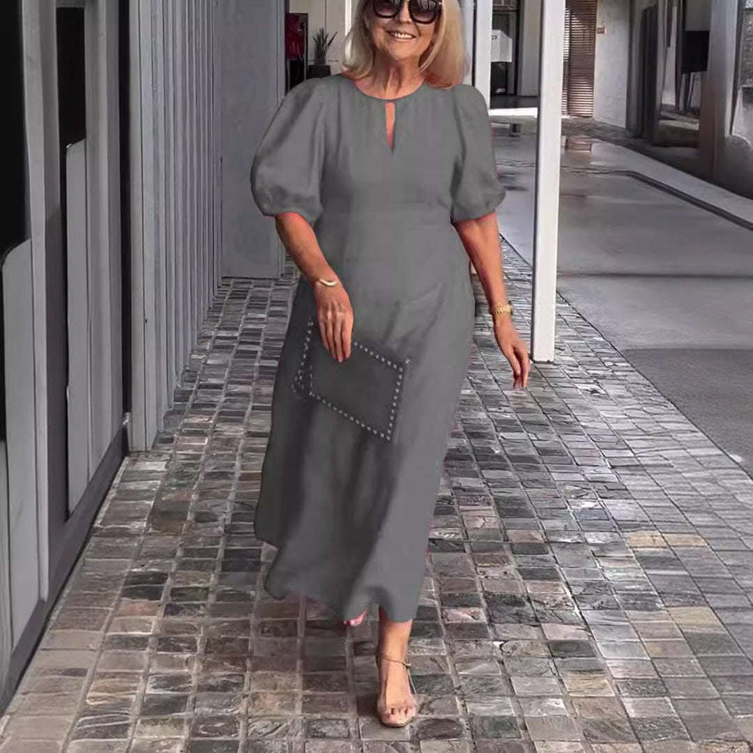 Juliana | Elegant Puff-Sleeve Dress