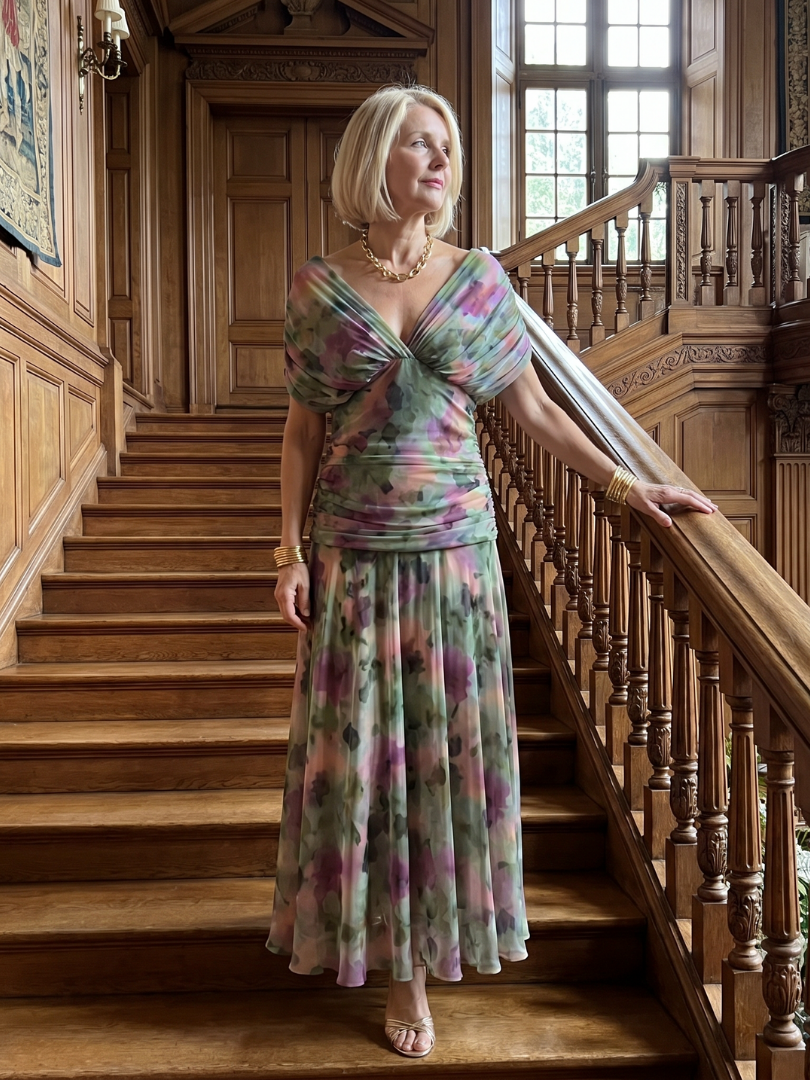 Vivian | Flow Midi Dress