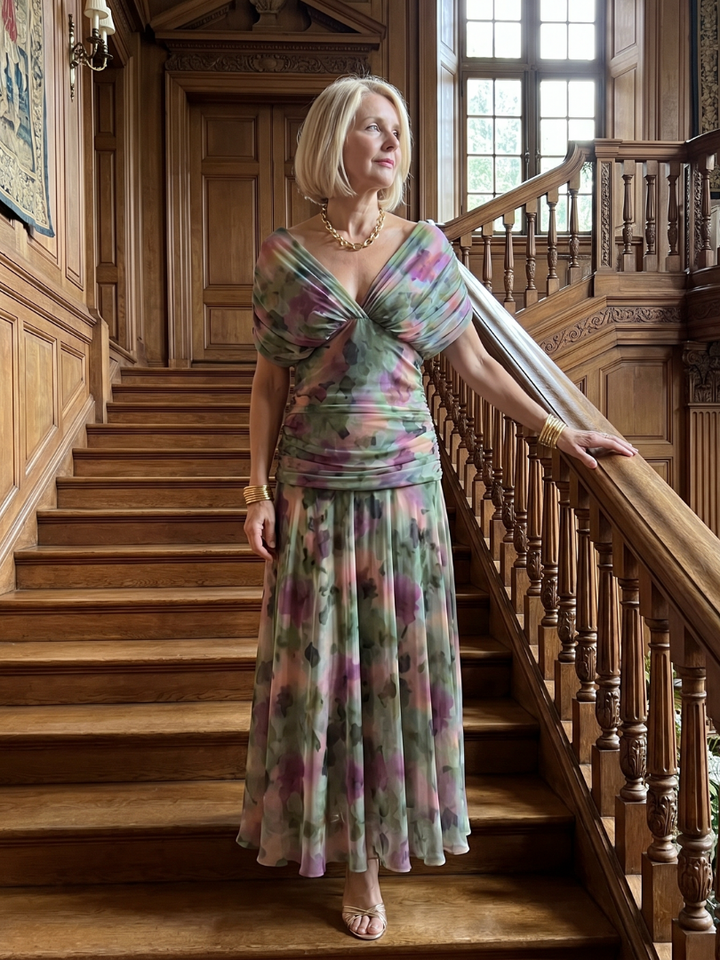 Vivian | Flow Midi Dress
