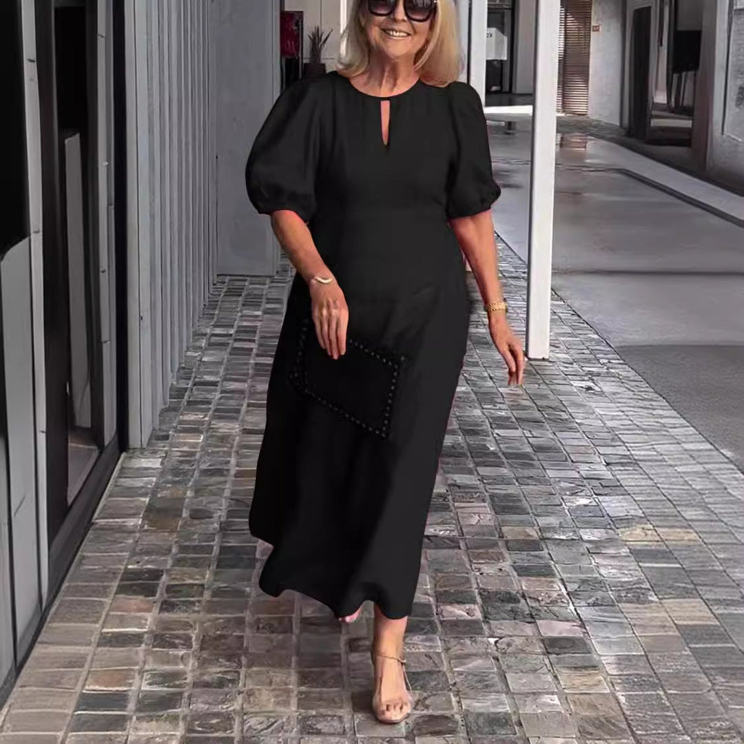 Juliana | Elegant Puff-Sleeve Dress