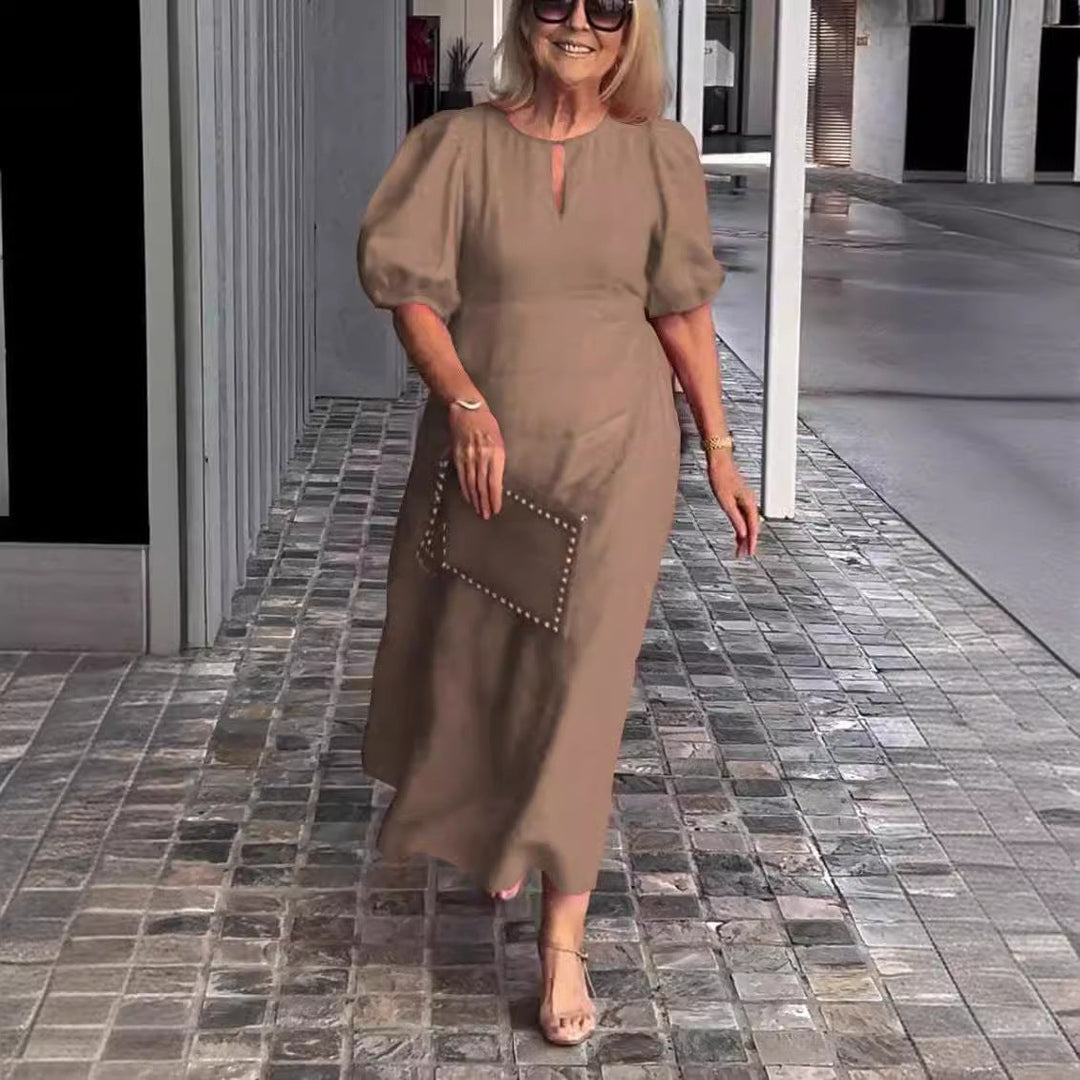 Juliana | Elegant Puff-Sleeve Dress