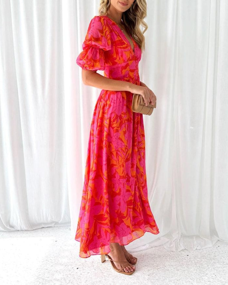 Audrey | Tropical Radiant Dress