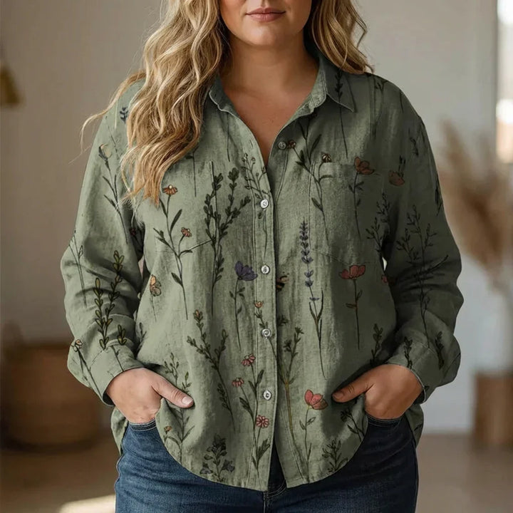 Posy | Bohemian Pattern Vintage Blouse