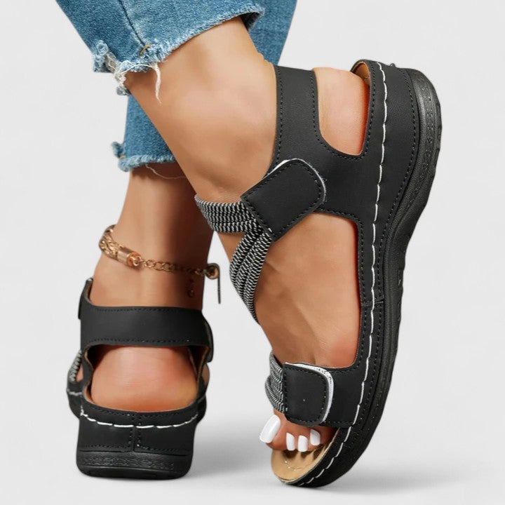 Sheena | Braided Comfort Strap Sandals
