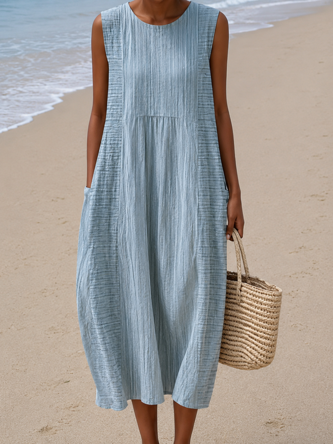 Dina Printed Midi Dress