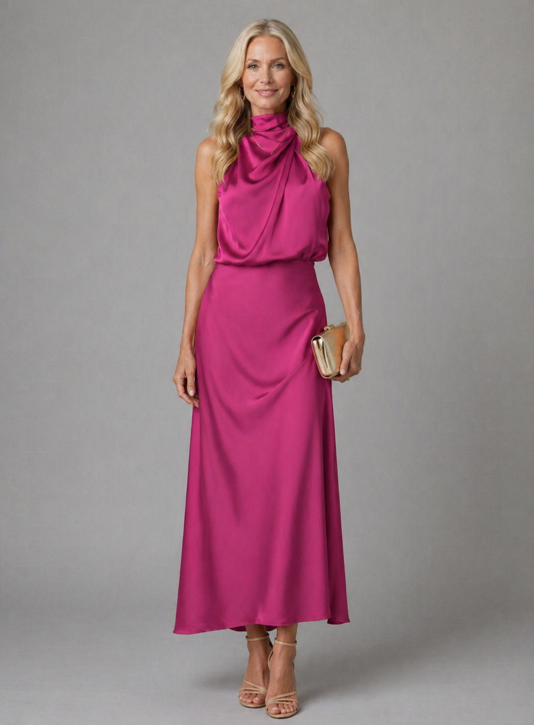 Sylvia | Draped Dress