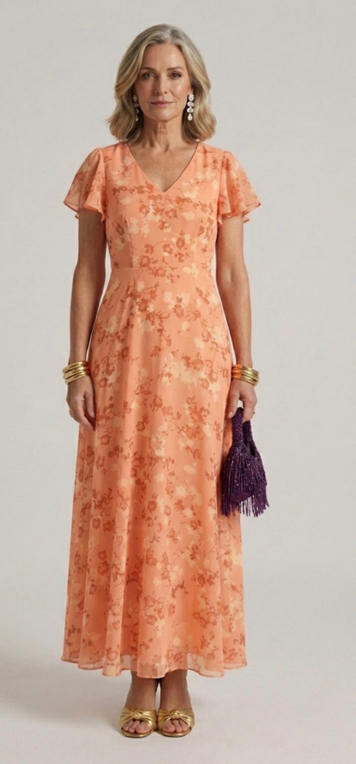 Harper | Glamorous dress that covers the belly
