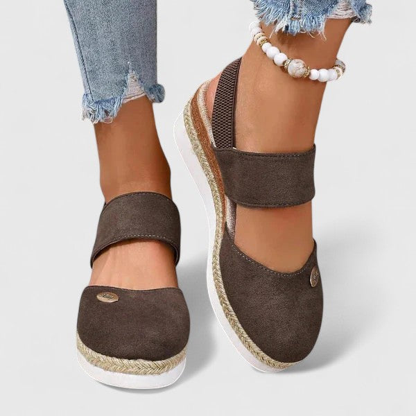 Eliza | Platform Slingback Comfort Sandals