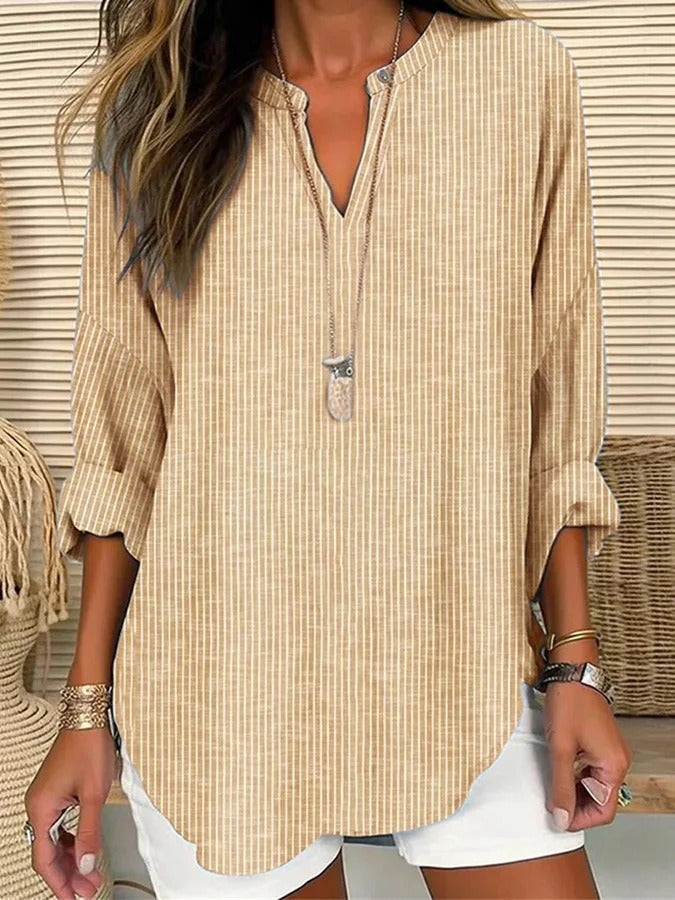 Carys | Trendy Striped Blouse