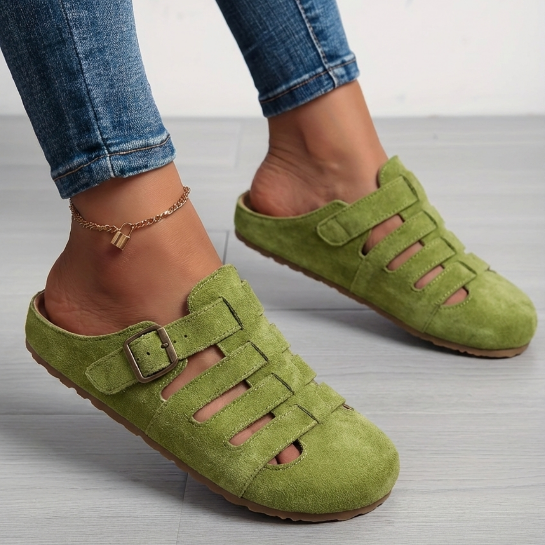 Natty | Comfort Slip-On Mule Sandals