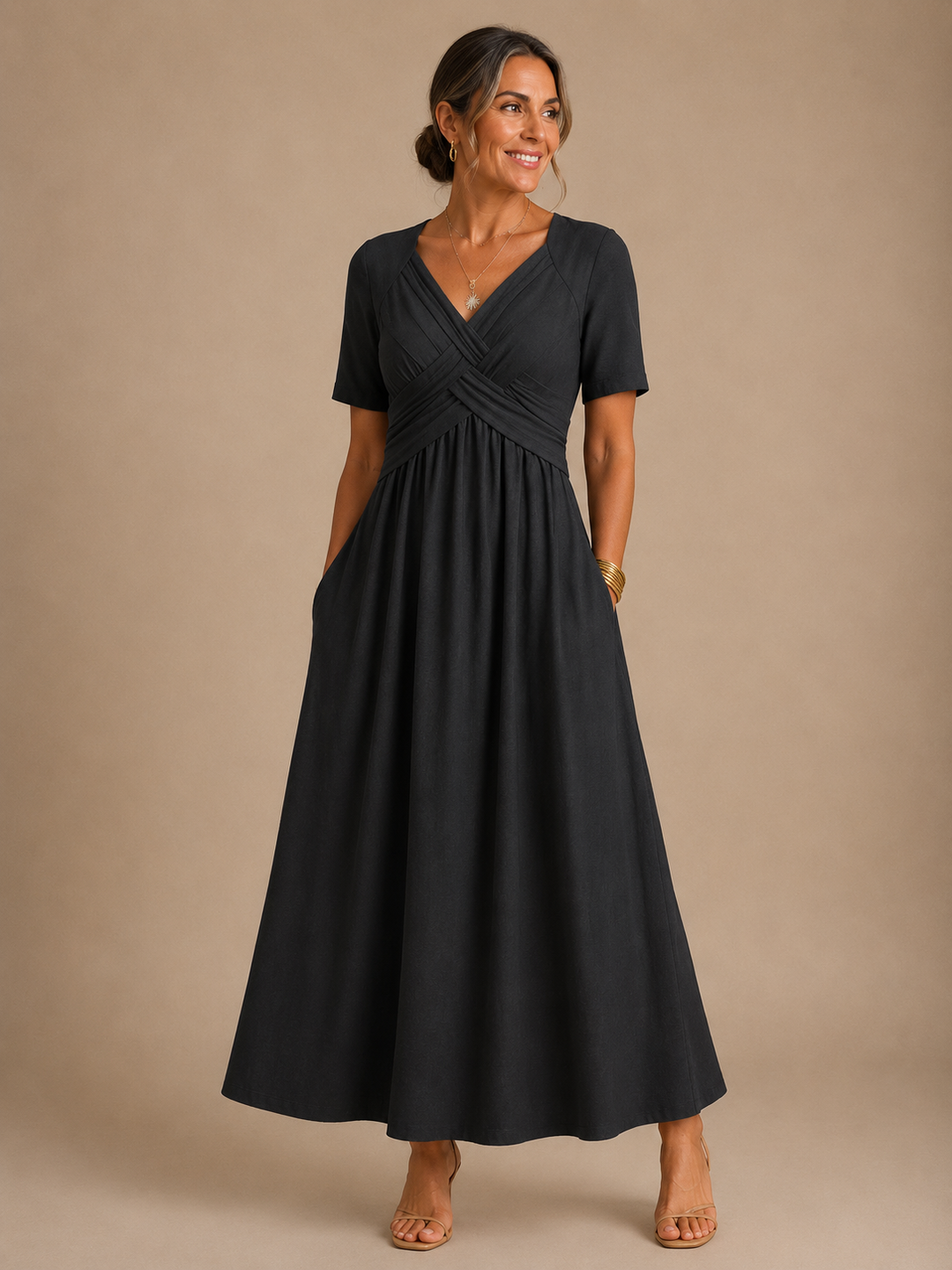 Angeli | Elegant Midi Dress