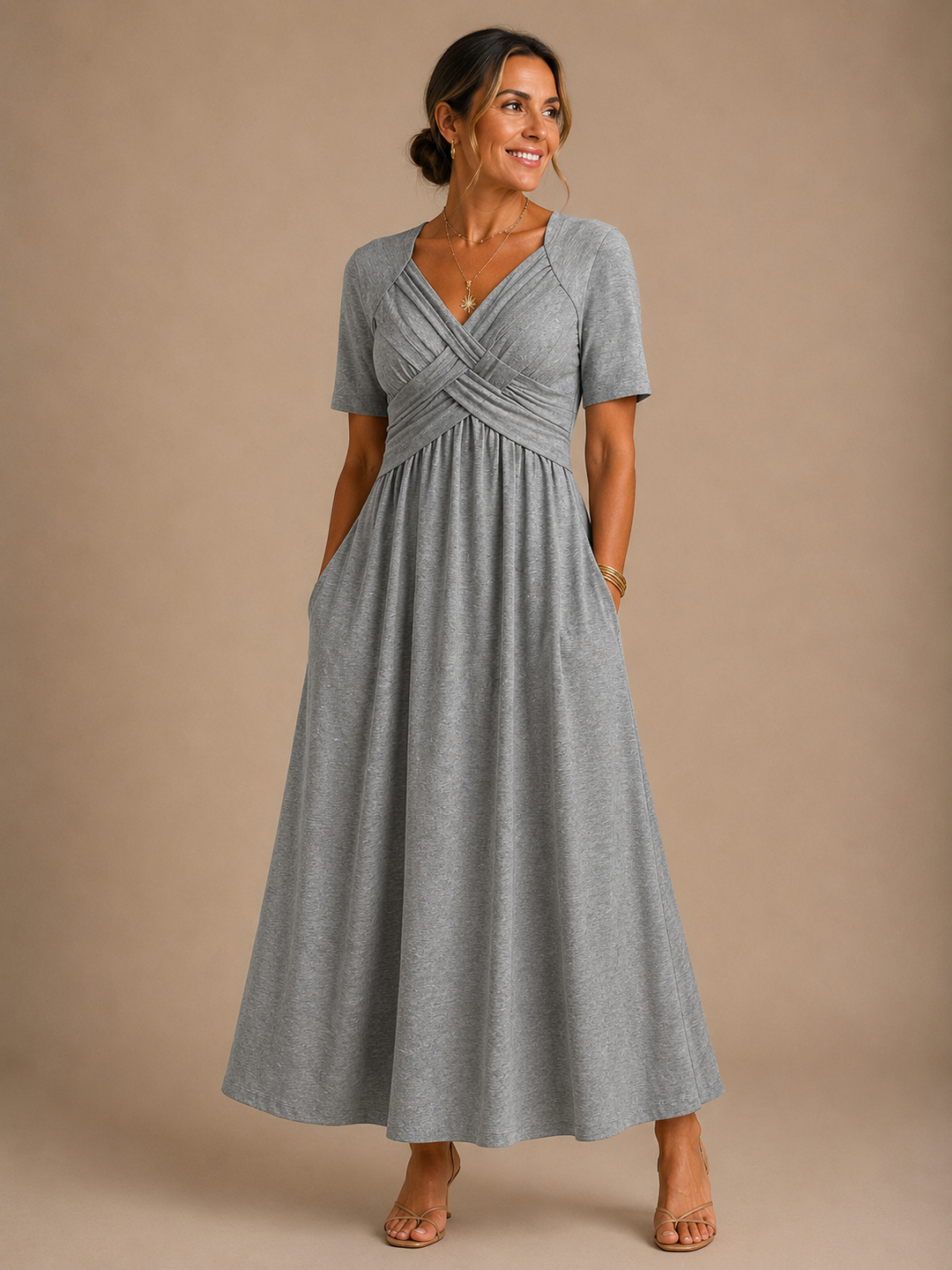 Angeli | Elegant Midi Dress