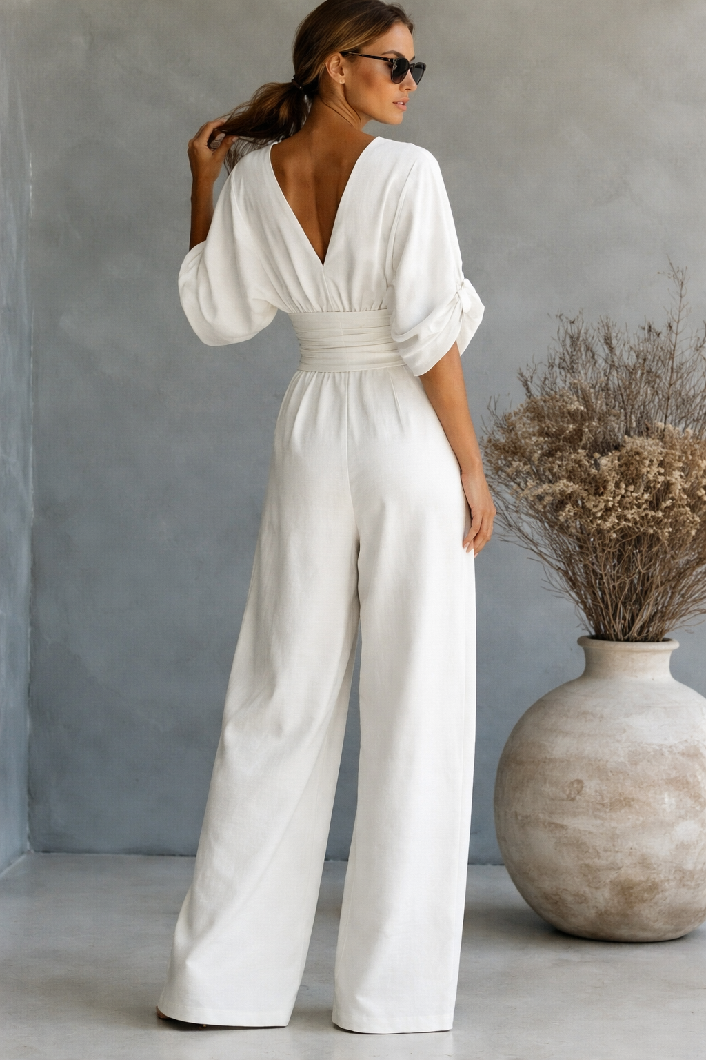 Risel | Jumpsuit to Feel Comfortable and Polished on Your Day.