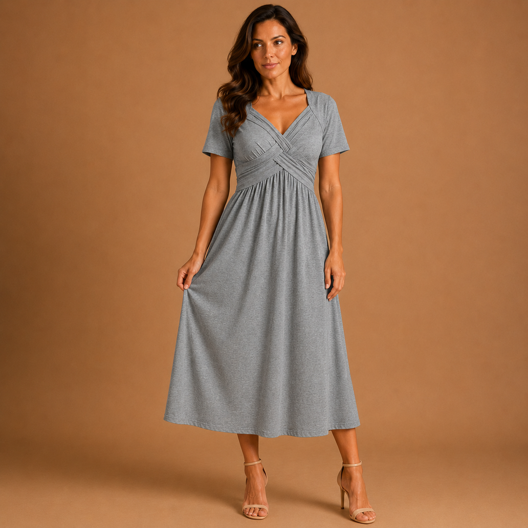 Alice | Elegant A-Line Midi Dress