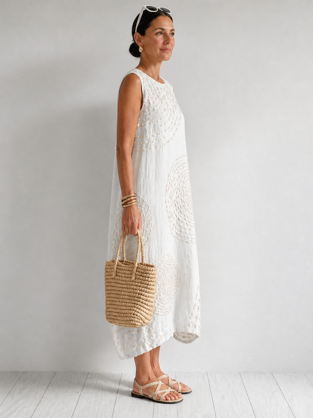 Oplena | Casual Sleeveless Dress