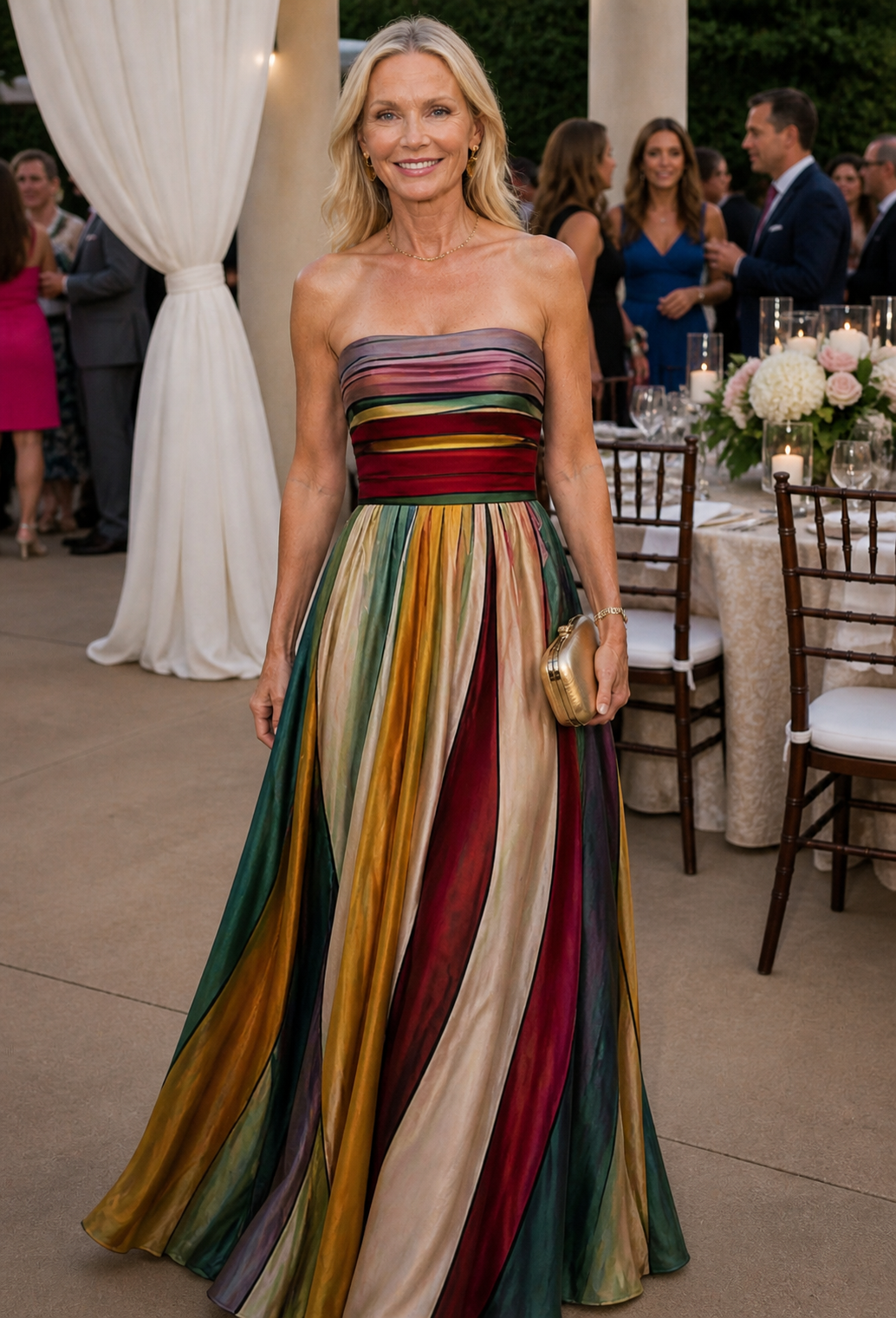 Caroline | Effortless Strapless A-Line Dress