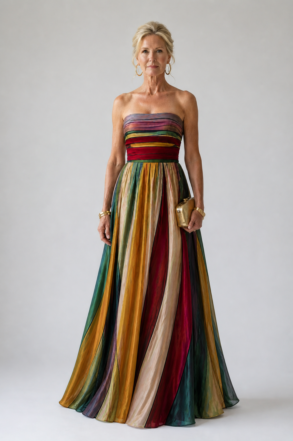 Caroline | Effortless Strapless A-Line Dress
