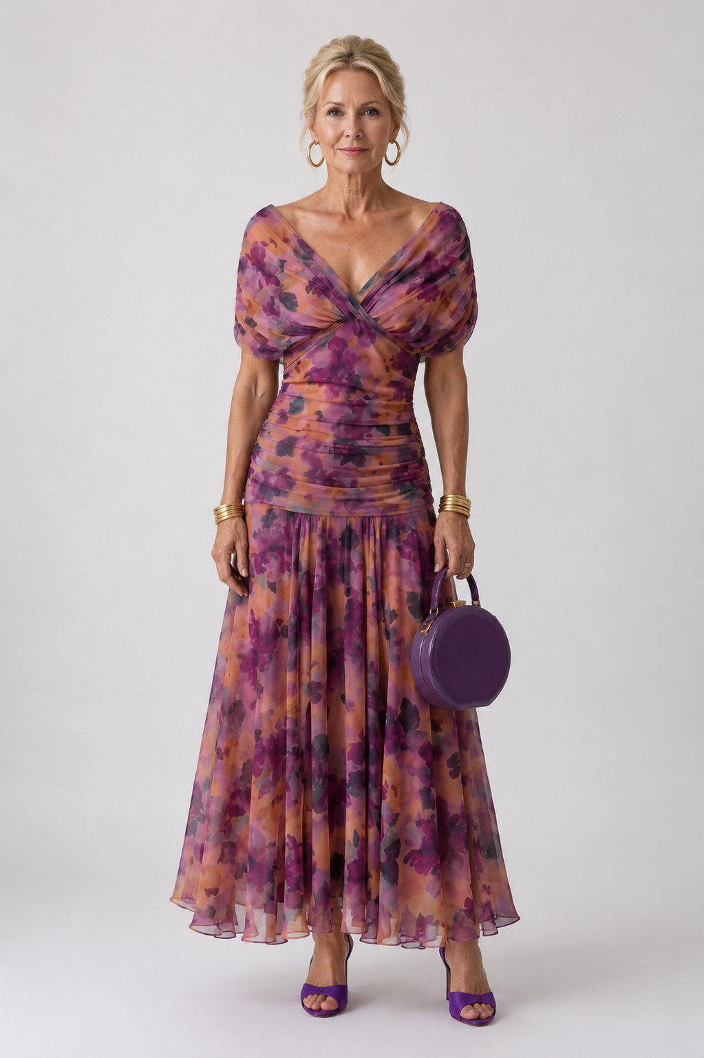 Vivian | Flow Midi Dress