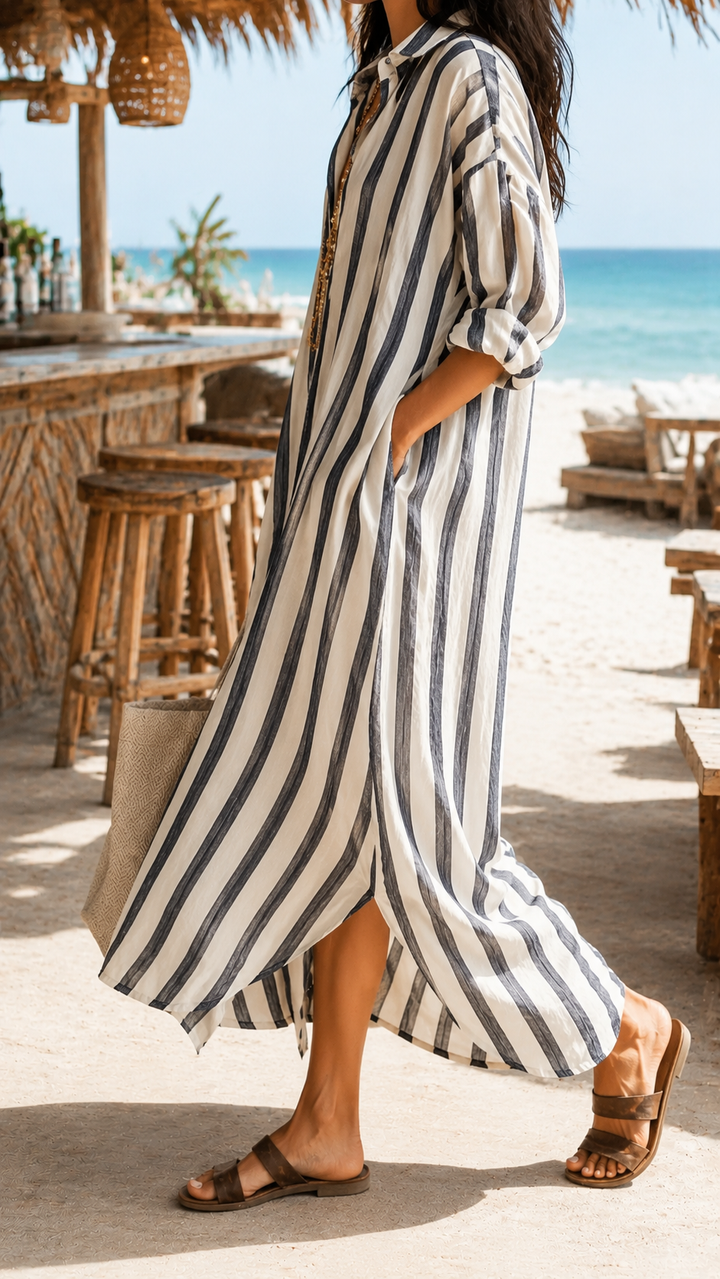 Méditerranée | Relaxed Maxi Dress