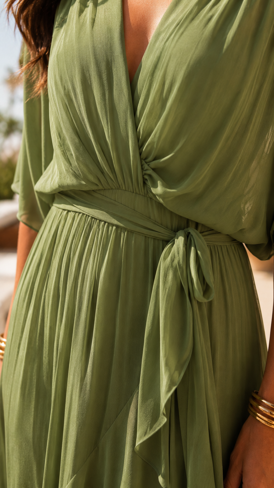 Calypso | Mediterranean Flowing Dress