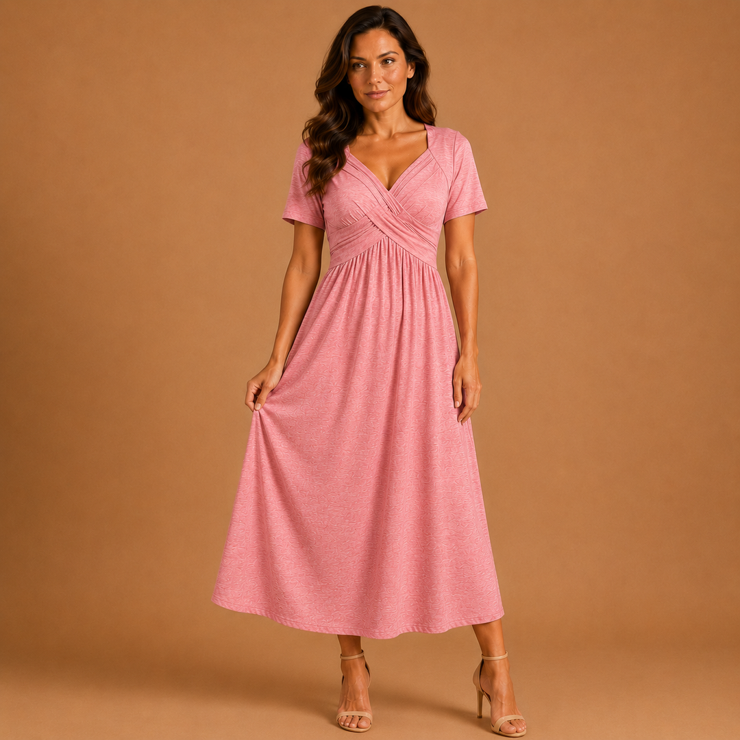 Alice | Elegant A-Line Midi Dress