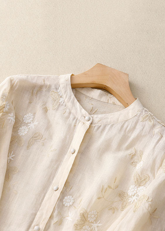 Anouk | Chic Blouse with Floral Accents