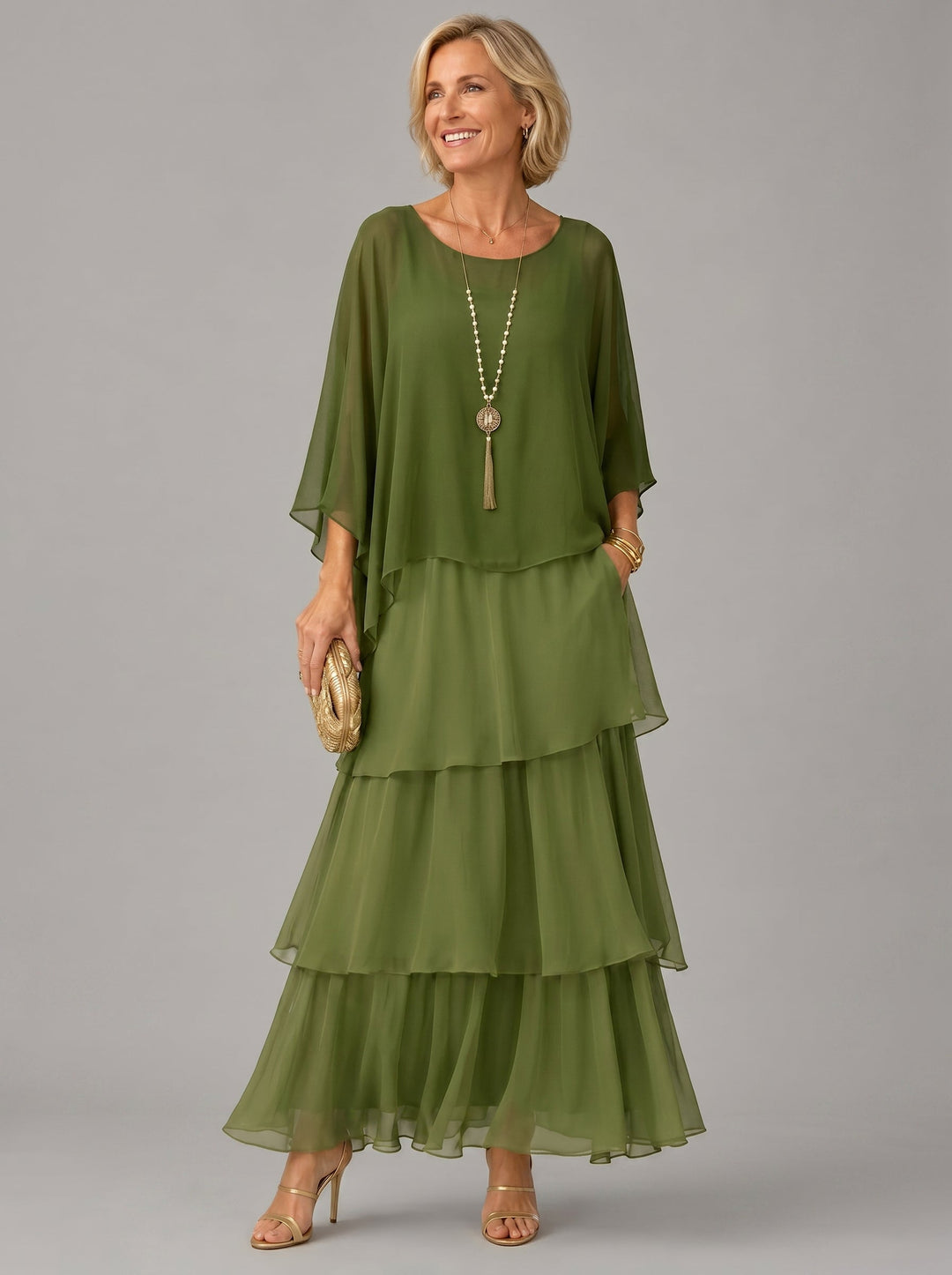 Lara | Elegant Flowing Maxi Dress