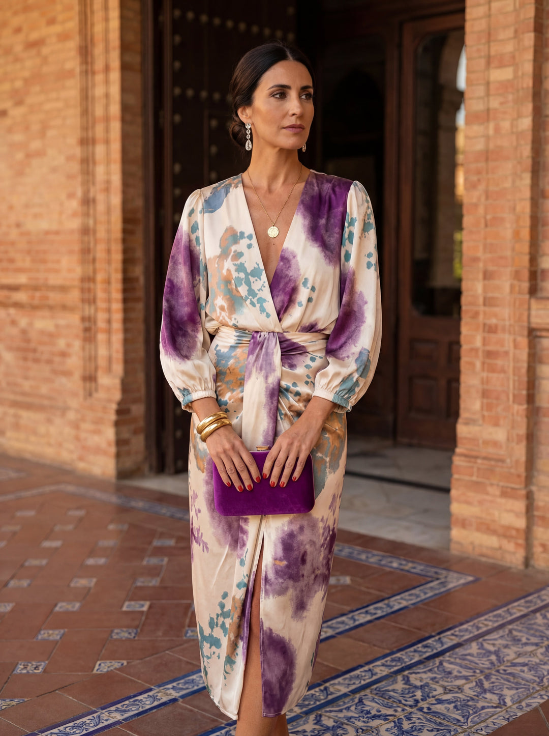 Valeria | Elegant Dress with V-Neck