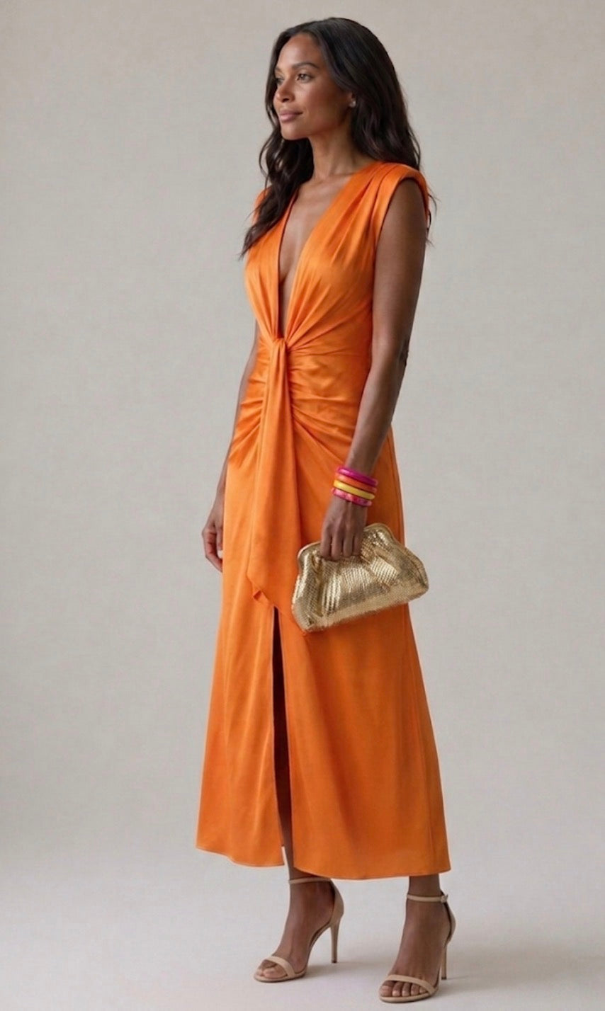 Olivia | Elegant Pleated Dress