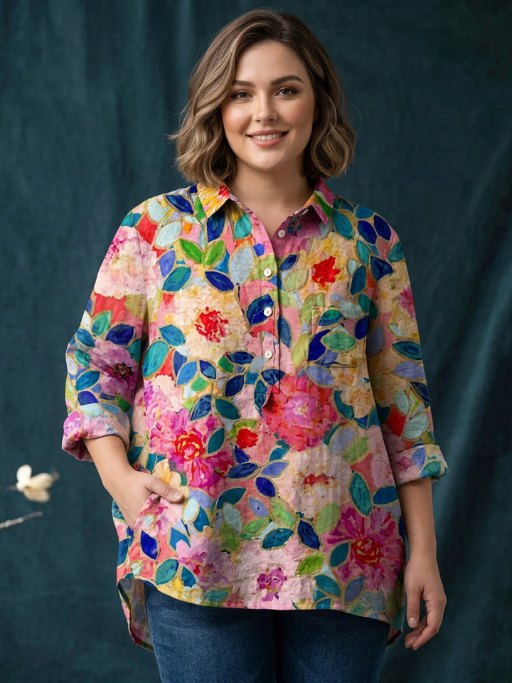 Bria | Floral Blouse