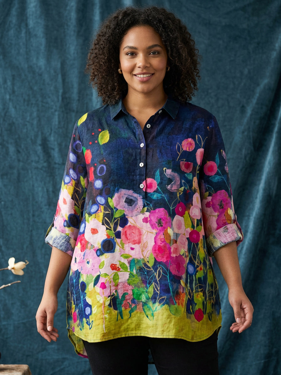 Bria | Floral Blouse