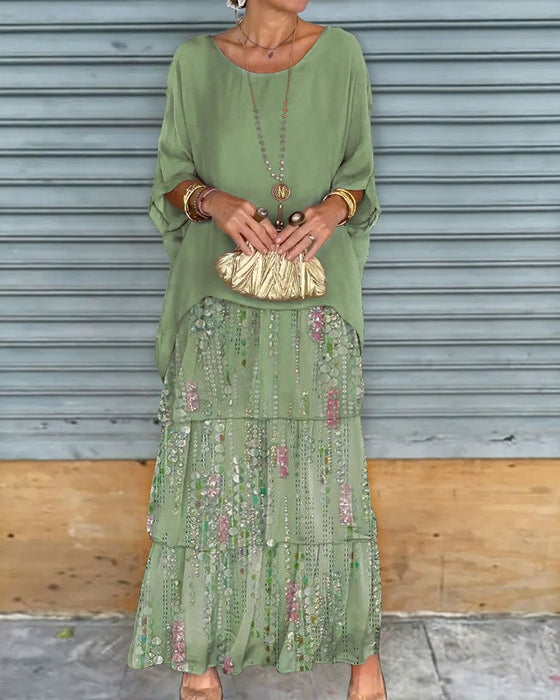 Alyssa | Layered Boho Elegance Dress