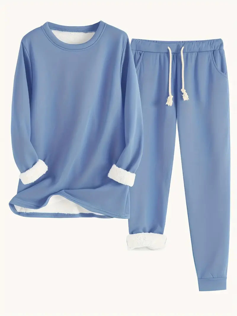 Hailey | Comfortable Fleece-lined Set
