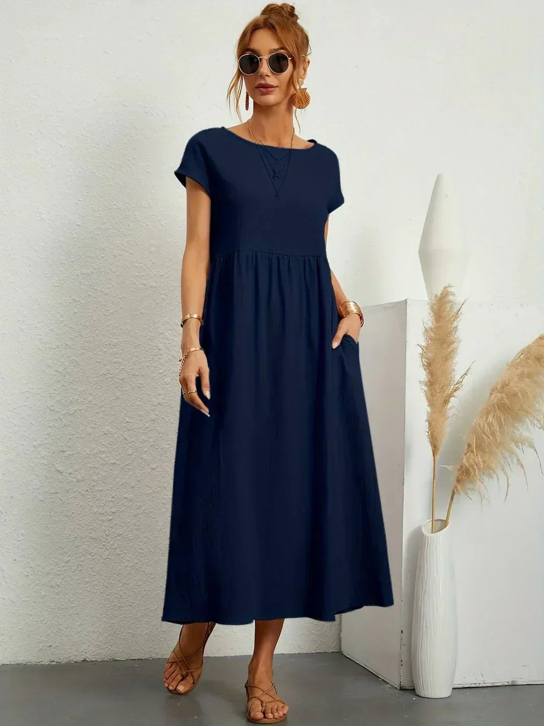 Gabrielle | Flowing Midi Dress