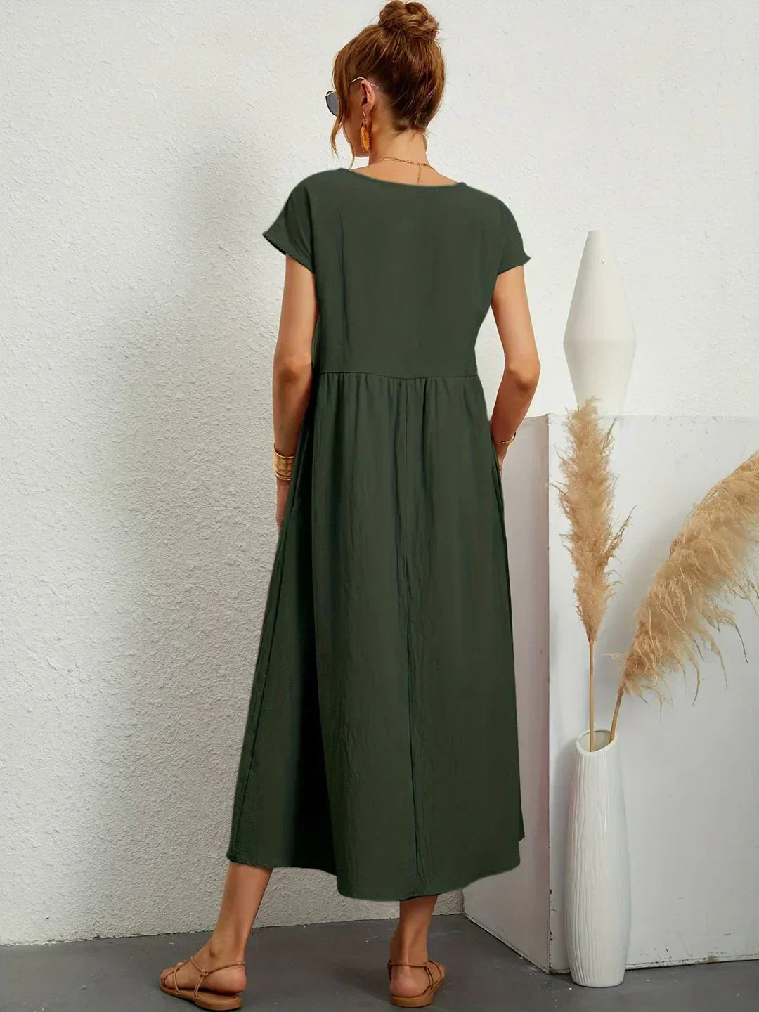 Gabrielle | Flowing Midi Dress