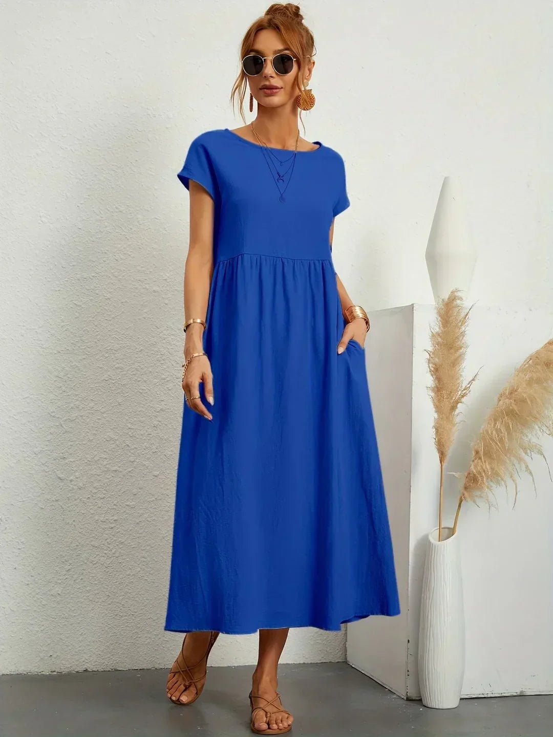 Gabrielle | Flowing Midi Dress
