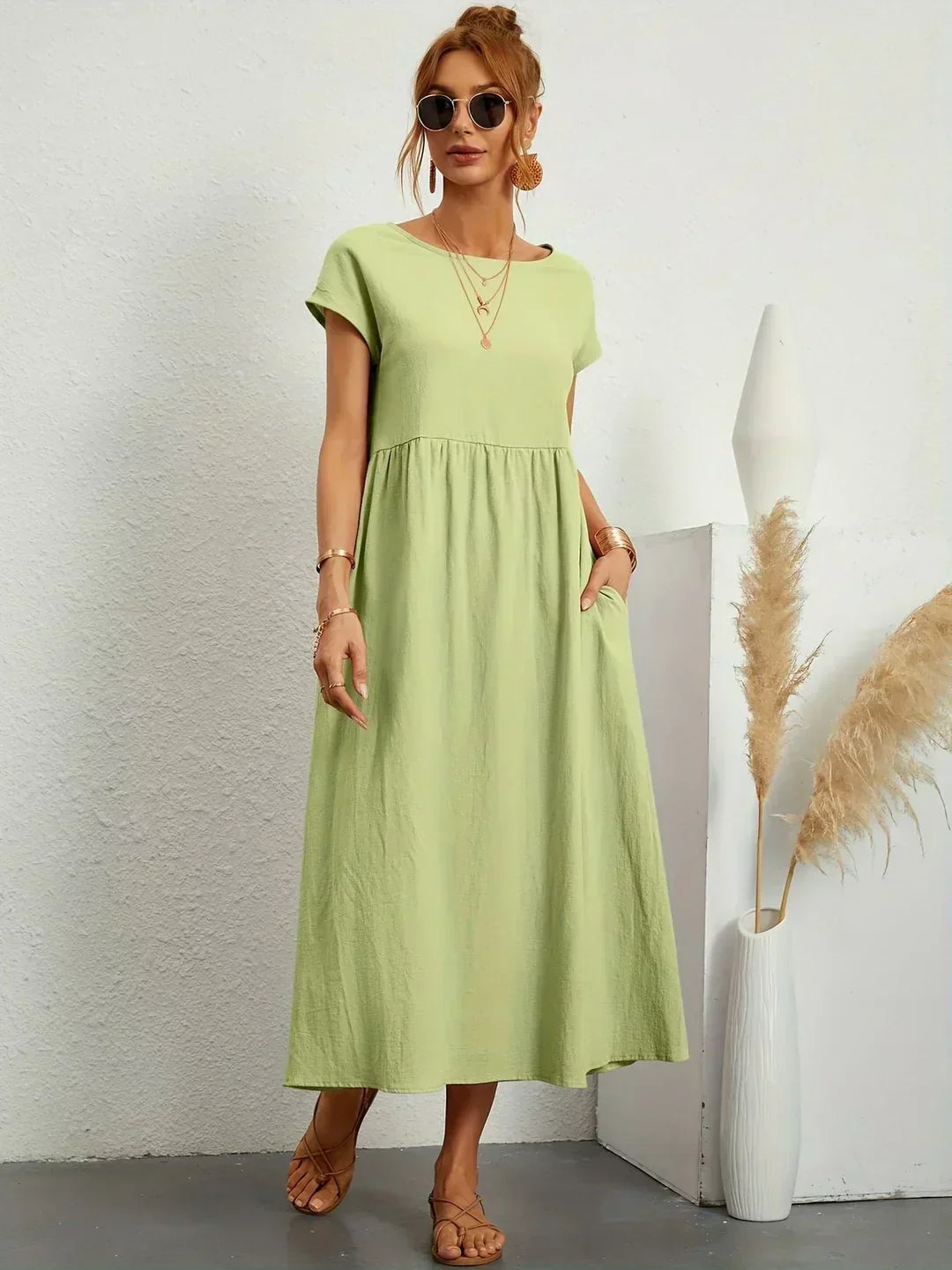 Gabrielle | Flowing Midi Dress