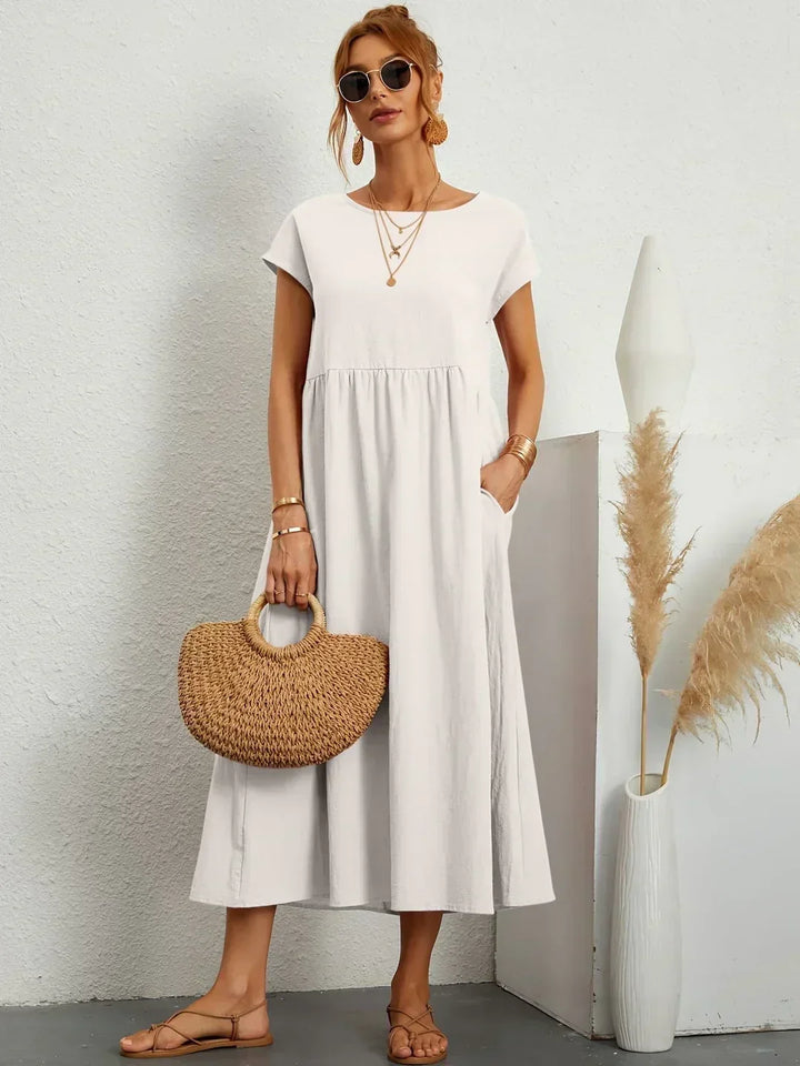 Gabrielle | Flowing Midi Dress