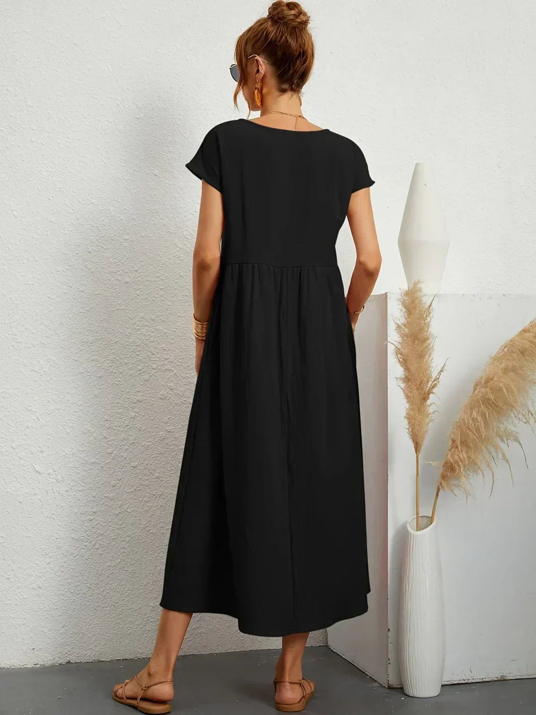 Gabrielle | Flowing Midi Dress
