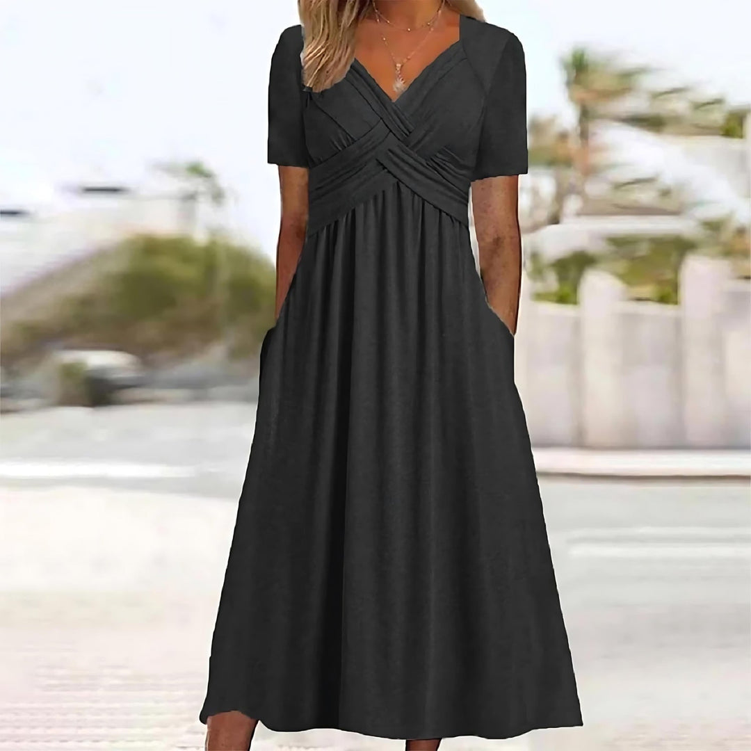Sacha | Casual Elegance Midi Dress