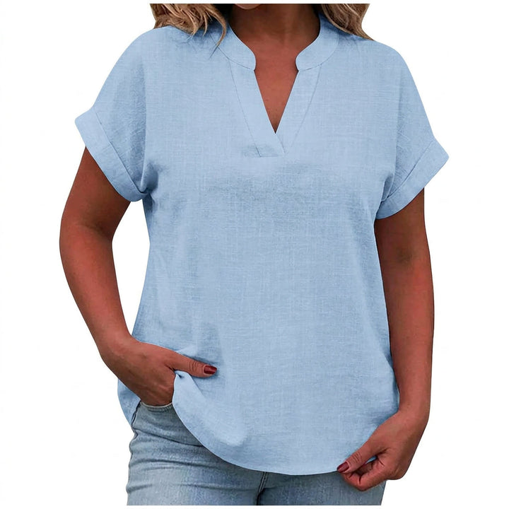 Vienne | Relaxed V-Neck Blouse
