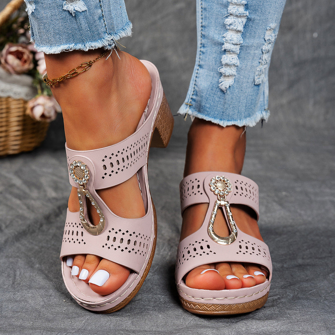Linda | High Heel Supportive Comfort Sandals