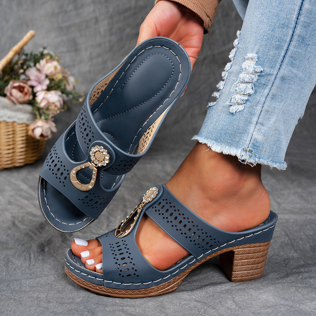 Linda | High Heel Supportive Comfort Sandals
