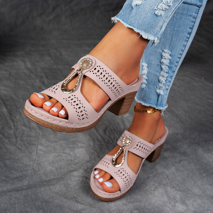Linda | High Heel Supportive Comfort Sandals