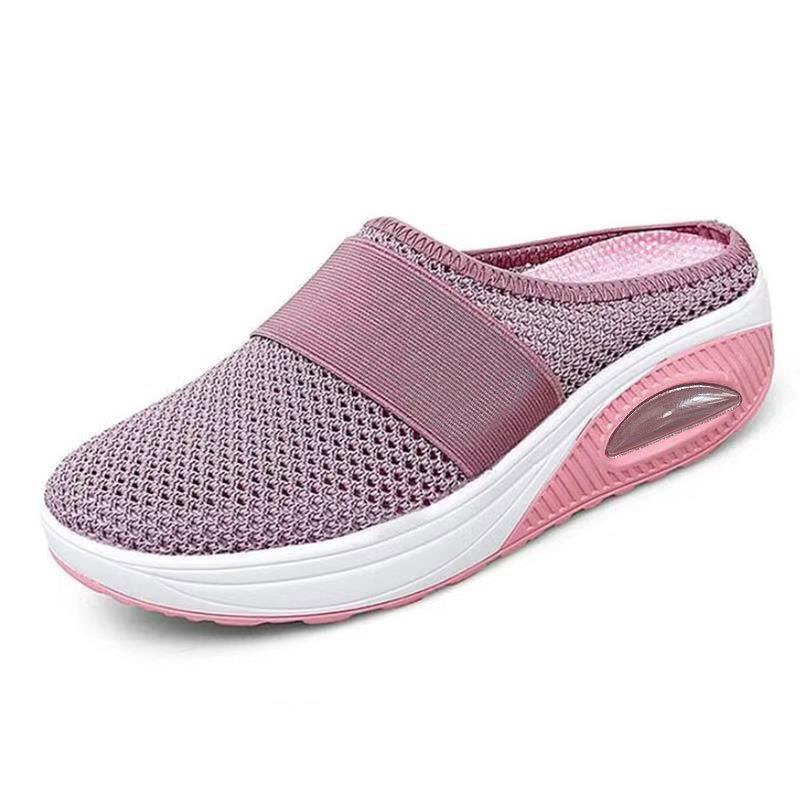 Elaine | Breathable Supportive Slip-On Mules